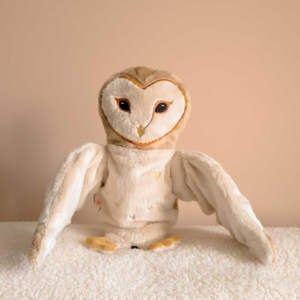 Set de títeres lechuza (mano + dedo)